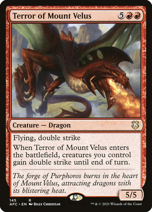 Terror of Mount Velus (145) [Forgotten Realms Commander]