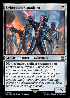 Cybermen Squadron (781) [Doctor Who]