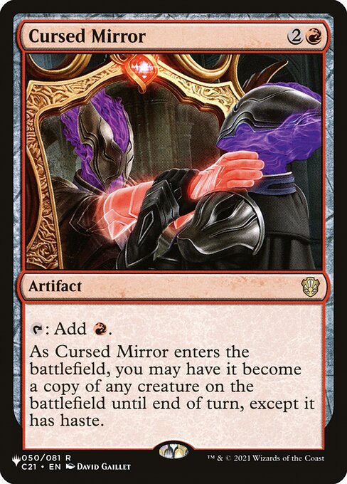 Cursed Mirror (C21-50) [The List]
