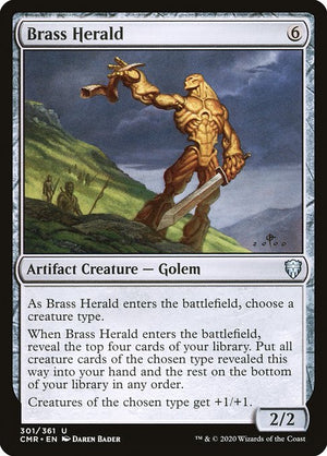 Brass Herald (301) [Commander Legends]