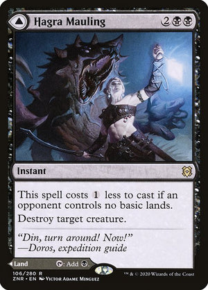 Hagra Mauling // Hagra Broodpit (106) [Zendikar Rising]