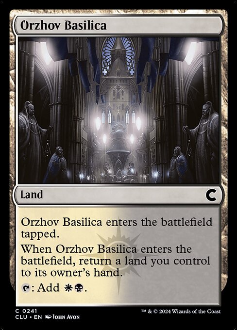Orzhov Basilica (241) [Ravnica: Clue Edition]