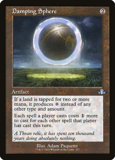 Damping Sphere (377) [Dominaria Remastered]
