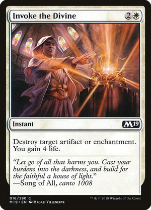 Invoke the Divine (16) [Core Set 2019]