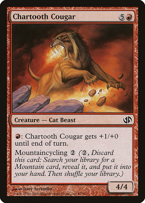 Chartooth Cougar (47) [Duel Decks: Jace vs. Chandra]