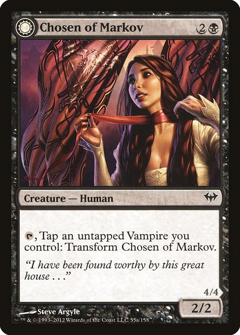 Chosen of Markov // Markov's Servant (55) [Dark Ascension]