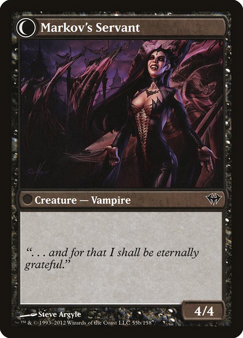 Chosen of Markov // Markov's Servant (55) [Dark Ascension]