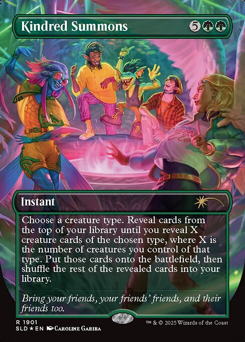 Kindred Summons (1901) [Secret Lair Drop]