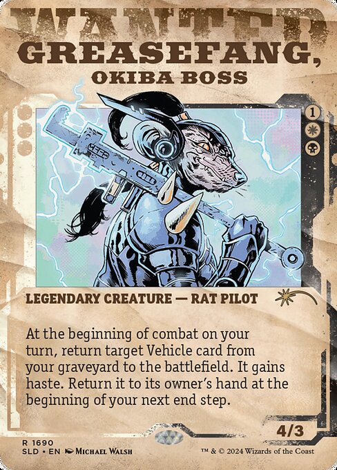 Greasefang, Okiba Boss (1690) [Secret Lair Drop]