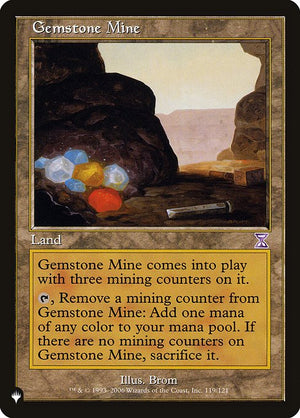 Gemstone Mine (TSB-119) [The List]