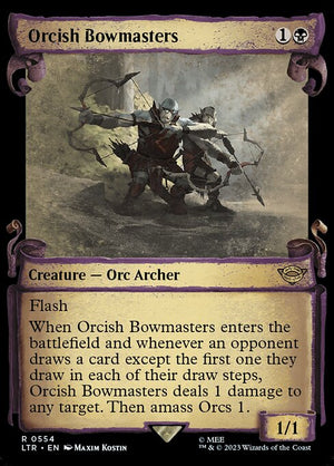 Orcish Bowmasters (554) [The Lord of the Rings: Tales of Middle-earth] [Showcase]