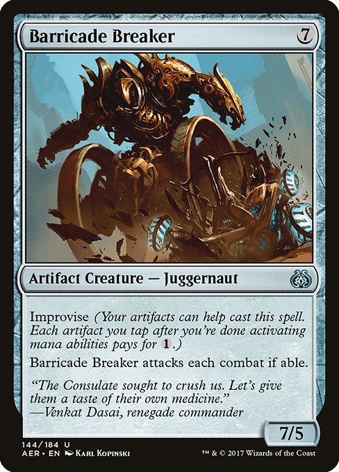 Barricade Breaker (144) [Aether Revolt]