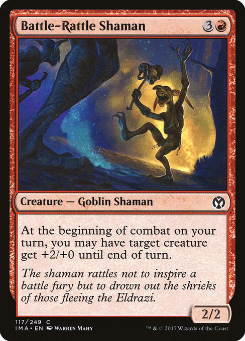 Battle-Rattle Shaman (117) [Iconic Masters]