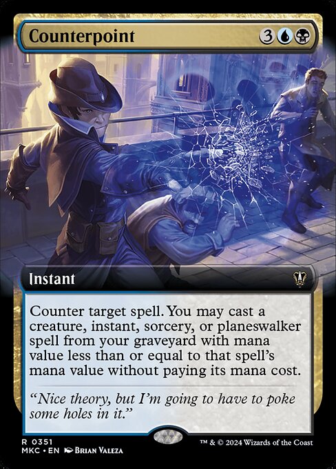Counterpoint (351) [Murders at Karlov Manor Commander] [Extended Art]