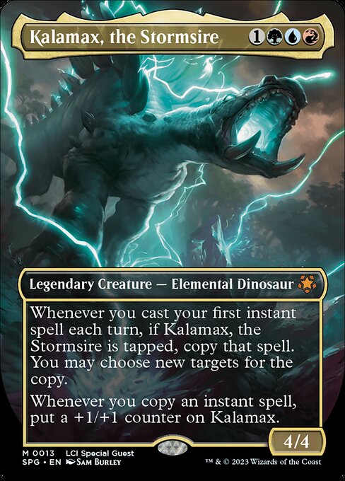 Kalamax, the Stormsire (13) [Special Guests] [Borderless]