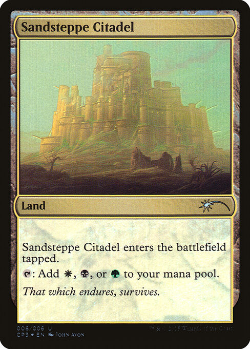 Sandsteppe Citadel (6) [Magic Origins Clash Pack]