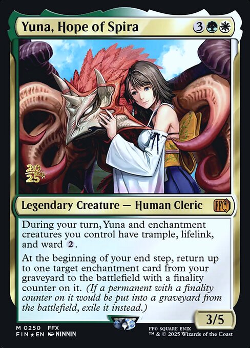 Yuna, Hope of Spira (250s) [Final Fantasy Promos]