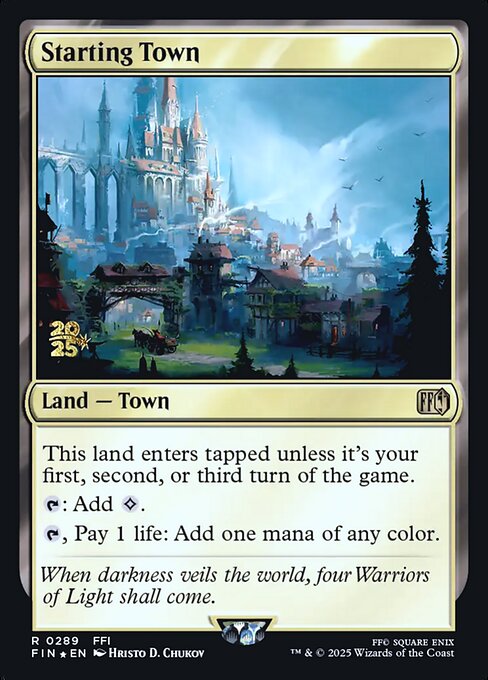 Starting Town (289s) [Final Fantasy Promos]