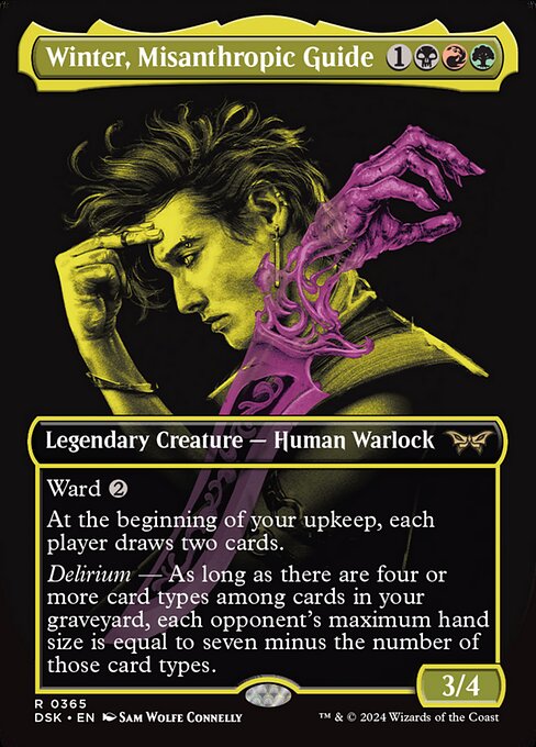 Winter, Misanthropic Guide (365) [Duskmourn: House of Horror]