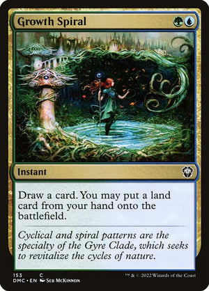 Growth Spiral (153) [Dominaria United Commander]