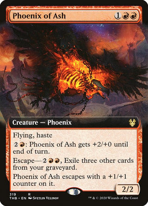 Phoenix of Ash (319) [Theros Beyond Death] [Extended Art]