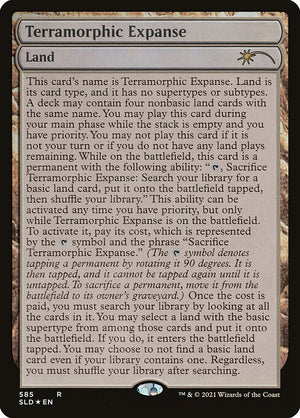 Terramorphic Expanse (585) [Secret Lair Drop]