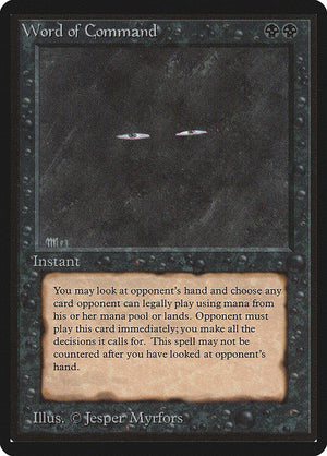 Word of Command (137) [Limited Edition Beta]