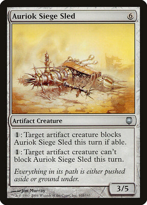 Auriok Siege Sled (105) [Darksteel]
