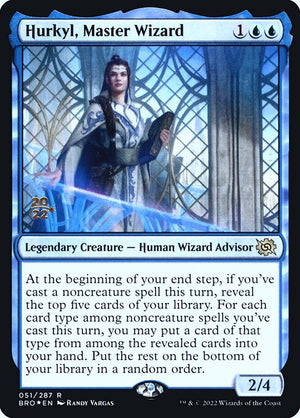 Hurkyl, Master Wizard (51s) [The Brothers' War Promos]