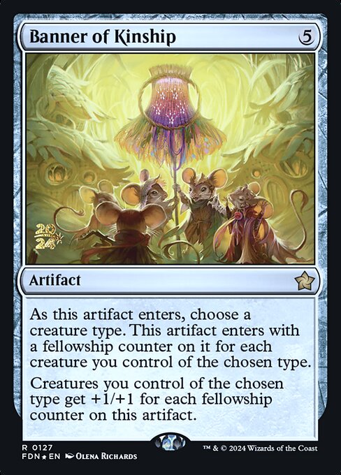 Banner of Kinship (127s) [Foundations Promos]