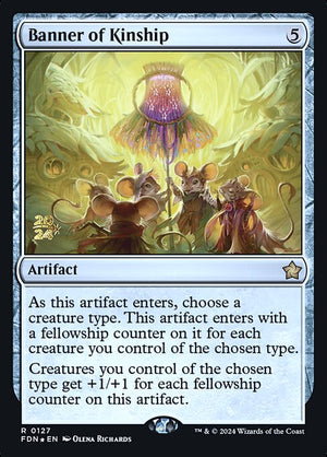 Banner of Kinship (127s) [Foundations Promos]