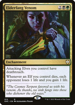 Elderfang Venom (15) [Kaldheim Commander]