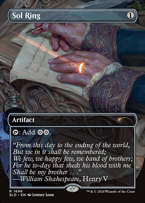 Sol Ring (1696) [Secret Lair Drop] [Borderless]