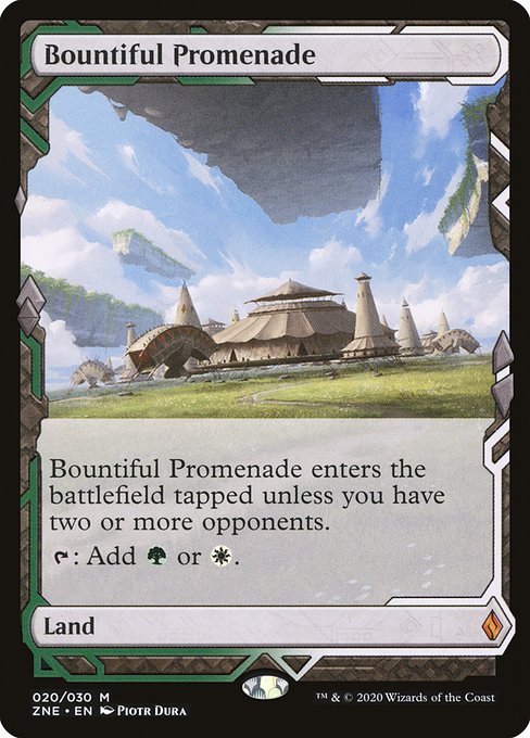 Bountiful Promenade (20) [Zendikar Rising Expeditions]