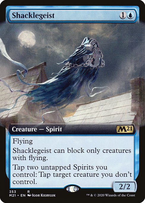 Shacklegeist (353) [Core Set 2021] [Extended Art]