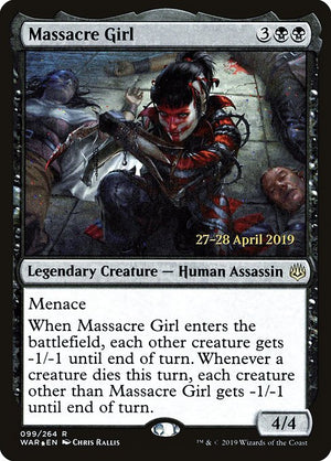 Massacre Girl (99s) [War of the Spark Promos]