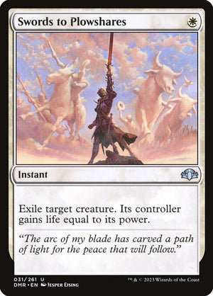 Swords to Plowshares (31) [Dominaria Remastered]