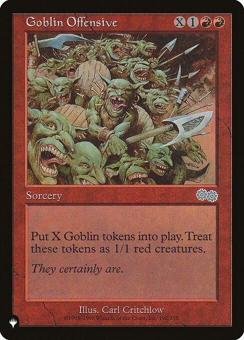 Goblin Offensive (USG-192) [The List]