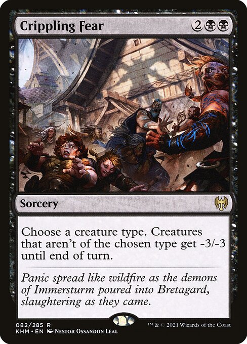 Crippling Fear (82) [Kaldheim]