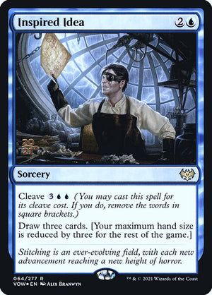 Inspired Idea (64s) [Innistrad: Crimson Vow Promos]