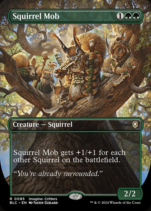 Squirrel Mob (85) [Bloomburrow Commander]