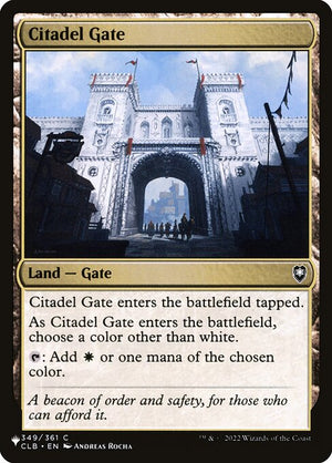 Citadel Gate (CLB-349) [The List]