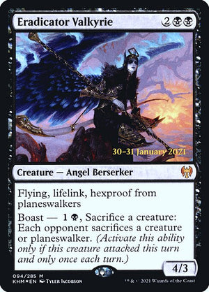 Eradicator Valkyrie (94s) [Kaldheim Promos]