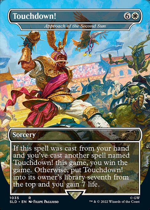 Approach of the Second Sun (1035) [Secret Lair Drop] [Borderless]