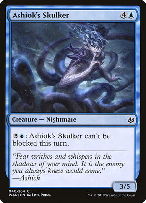 Ashiok's Skulker (40) [War of the Spark]