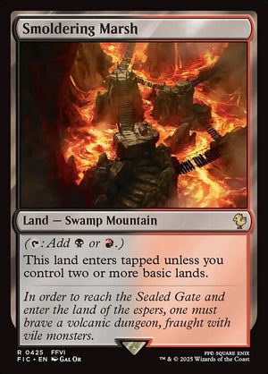 Smoldering Marsh (425) [Final Fantasy Commander]