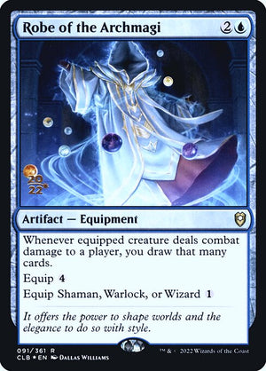 Robe of the Archmagi (91s) [Battle for Baldur's Gate Promos]