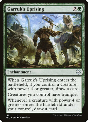 Garruk's Uprising (159) [Forgotten Realms Commander]