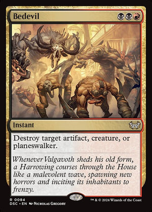 Bedevil (84) [Duskmourn: House of Horror Commander]