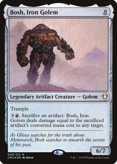 Bosh, Iron Golem (5) [Commander Anthology Volume II]